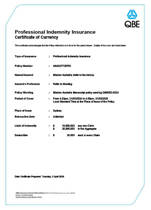 CEO SA letter of acceptance