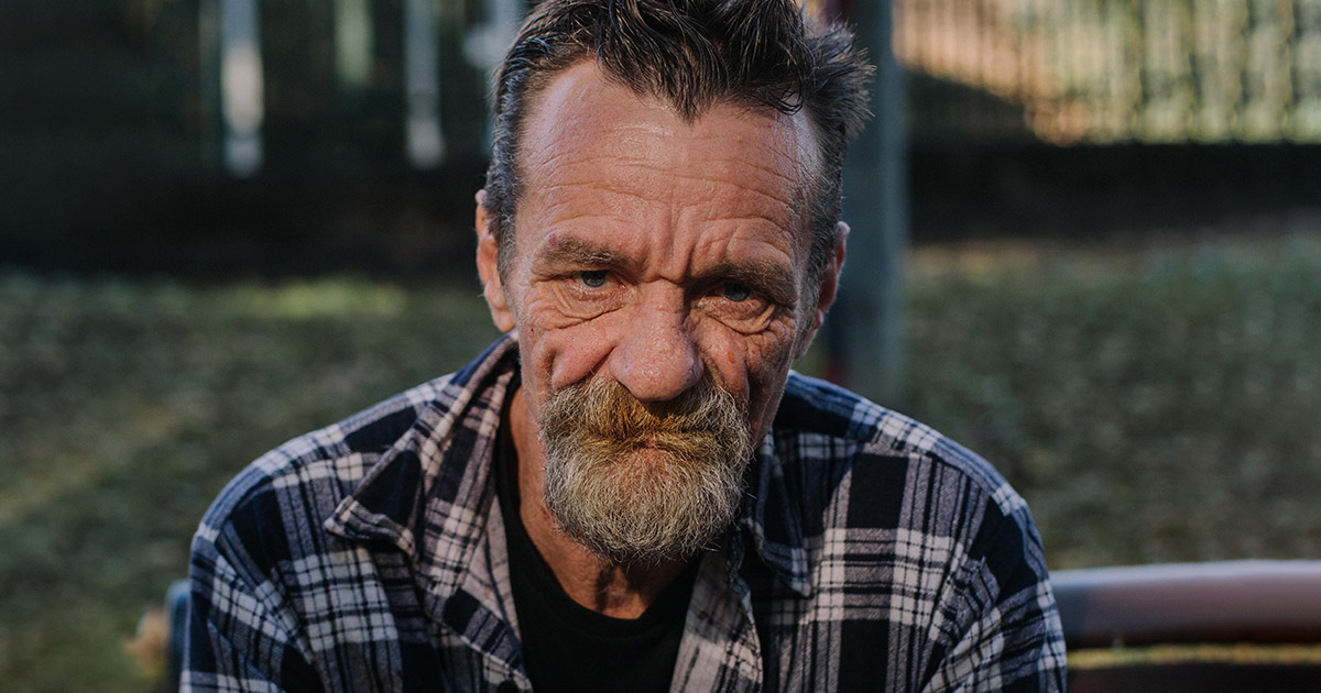 Homeless person