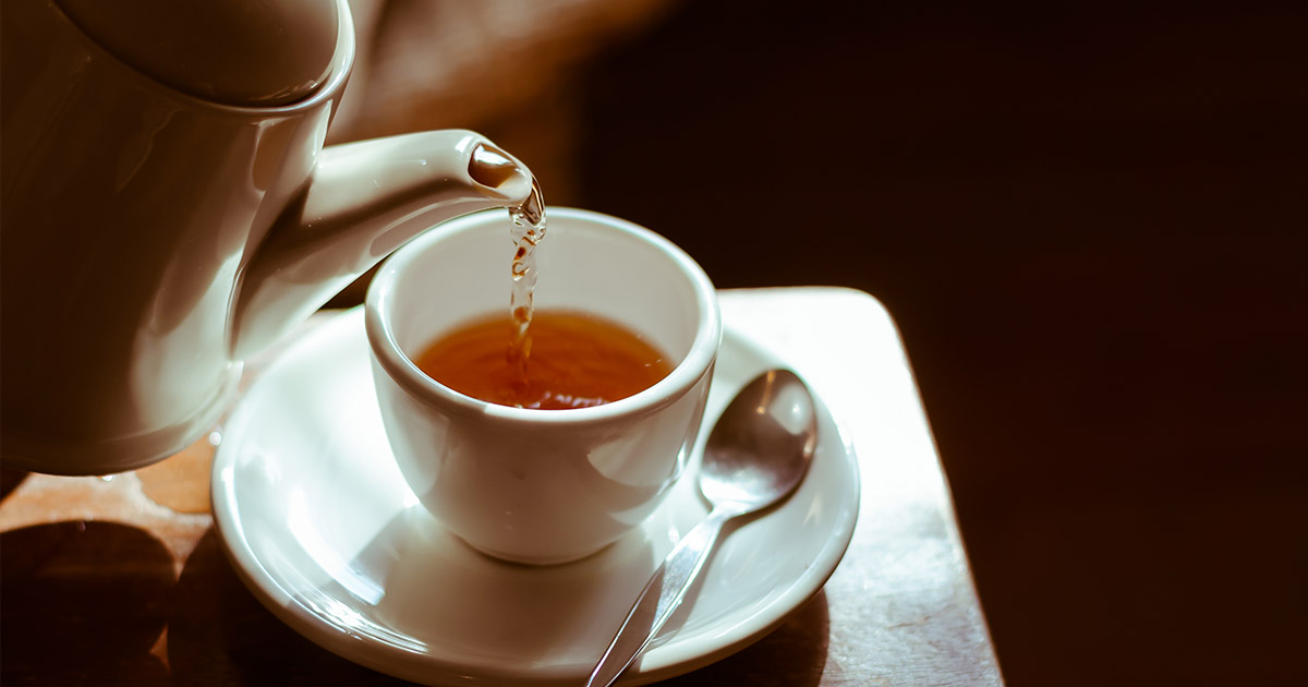 A cup of tea